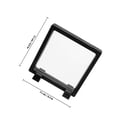 thumbnail image 2 of ifundom 1Set 3D Floating Coin Display Frame Black Decorative Case with Transparent Membranes for Collectibles, 2 of 8