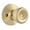 Gold, variant on Miseno Mlk5010 Buchanan Tulip Non-Turning One-Sided Door Knob - Nickel