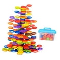 thumbnail image 4 of Juguetes Montessori Bloque de equilibrio Habilidades Motoras Finas Sunnimix 56 piezas, 4 of 8