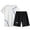 White, variant on Little Boys Quick Drying Tracksuit Casual Sports T Shirt & Shorts Outfits, Sizes 5-6Y