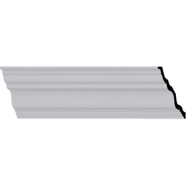 3 7/8"H x 3 7/8"P x 5 1/2"F x 94 1/2"L Dublin Traditional Crown Moulding