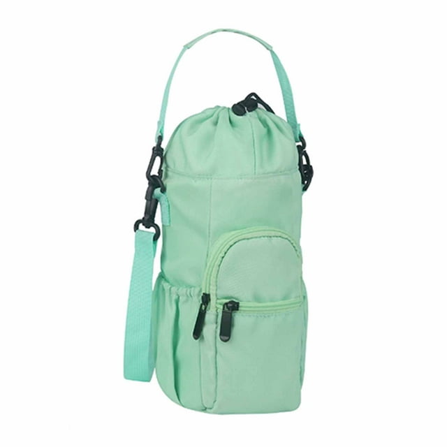 Decodeary for Thermos Oxford Multifunctional Bag, Waterproof, Surface, Clean, Fashionable Versatile, Suitable Types Water Travel. green