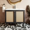 thumbnail image 2 of Classe 36" Bathroom Vanity in Black Cabinet Only, 2 of 4