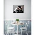 Asdg76s-Black Framed Monkey With Headphones Banksy Graffiti Art ...