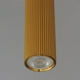 thumbnail image 2 of E11012-GLD-ET2 Lighting-Reeds - 7W 1 LED Pendant-17.75 Inches Tall and 2.25 Inches Wide-Gold Finish, 2 of 2