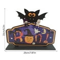 Clearance Sale Rongxk 1Pc Wooden Ornaments Desktop Ornament Halloween