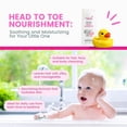 thumbnail image 6 of Aquatural Organic Baby Bath Set, Shampoo, Lotion and Diaper Rash Cream, 3 Piece Set, Ideal Gift Set for Newborns and Babies, 6 of 8