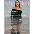thumbnail image 7 of MOYIKO Off The Shoulder Tops For Women Fitted Long Sleeve Shirts Elegant, 7 of 7