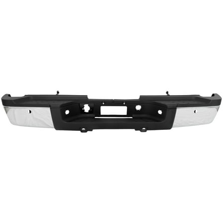 Step Bumper Compatible with 2011-2014 GMC Sierra 2500 HD Chevrolet Silverado Chrome