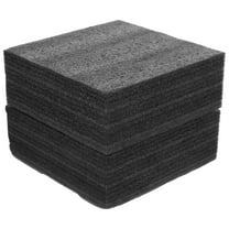 2 Pcs Black Foam Block Protective Cushion Pads Polyurethane Inserts for Case and Shock Absorption