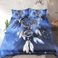 thumbnail image 2 of Doona Housse avec Imprimé Plume Bleu Attrape-Rêves / Literie Taille Grand /, 2 of 8