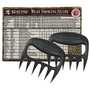Bear Paws Meat Shredders - Includes Meat Smoking Guide Magnet