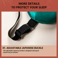 thumbnail image 4 of HLONK Warm Eye Compress Mask for Dry Eyes Simulated Silk Usb Temperature Control Eye Mask Female Lunch Break Shading Eye Mask Heating Hot Compress Sleep Eye Mask Heated Eye Masks for Dry, 4 of 7