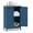 Prussian Blue, variant on Sunshen Bathroom Storage Cabinet, Freestanding Wooden Floor Cabinet with Double Doors, Adjustable Shelf, Modern Storage Organizers for Kitchen, Living Room, Entryway (Black)
