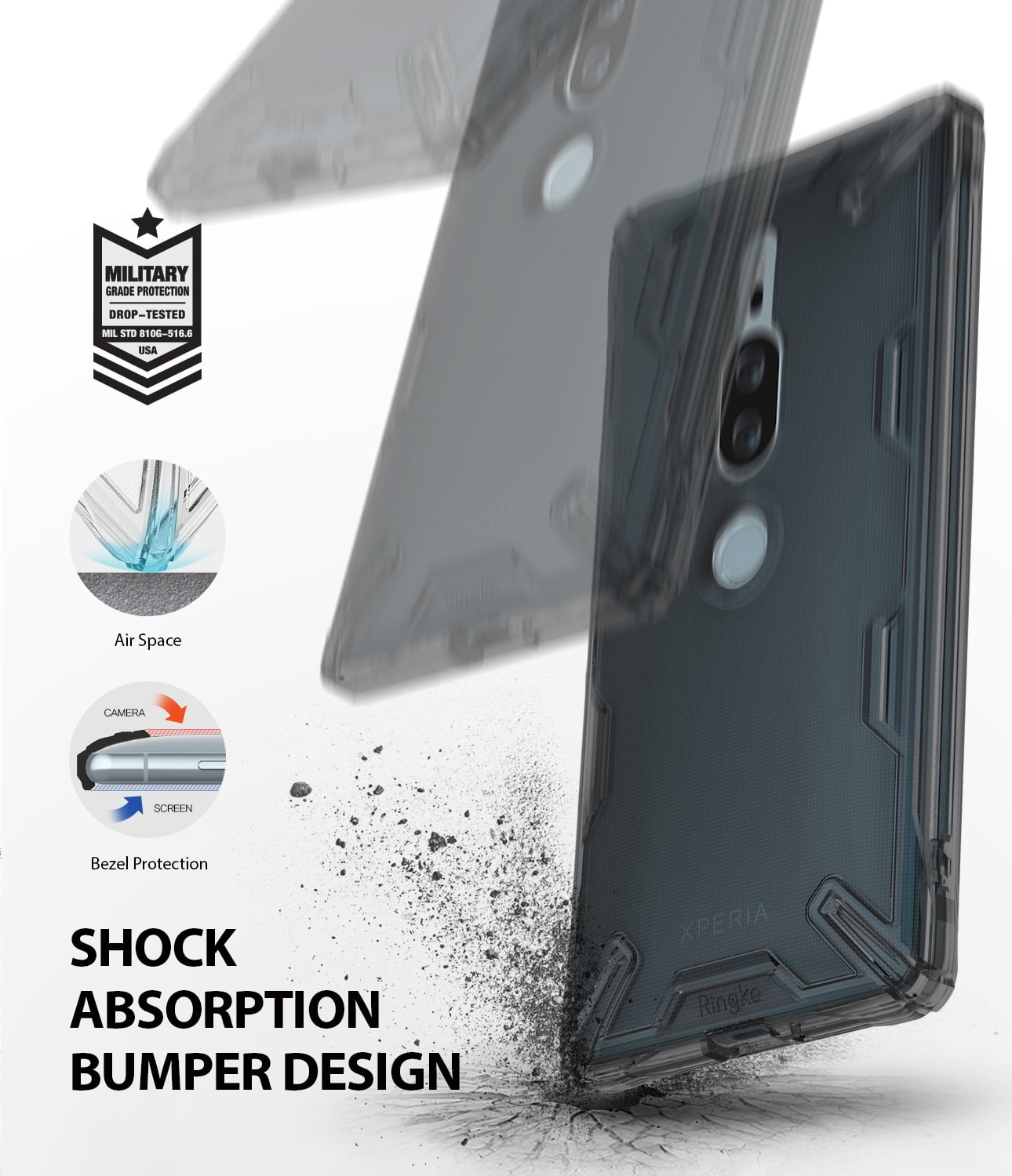 Xperia Xz2 Premium Case Ringke Air X Lightweight Transparent