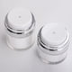 thumbnail image 4 of 2pcs frascos de crema dispensadores cosméticos frascos de muestra recargables botellas de bomba de plástico de vidrio 15 ml, 4 of 4