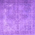 thumbnail image 1 of Ahgly Company Indoor Square Persian Purple Traditional Area Rugs, 6' Square, 1 of 4