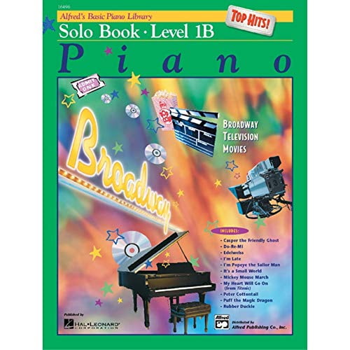 Pre-Owned Alfred's Basic Piano Library: Top Hits! Solo Book 1B