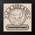 thumbnail image 2 of Prime, Marcus 15x15 Black Modern Framed Museum Art Print Titled - Pet Love Pattern 1, 2 of 5