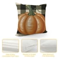 thumbnail image 4 of YINGXI  Farmhouse Fall Decor Pillow Covers Thanksgiving Fall Decorations for Home Decor Leaves Pumpkin Throw Pillow Autumn Outdoor Cushion Case Fall Decorative Pillows for Couch Sofa 12x12in, 4 of 5