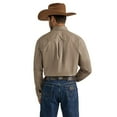 thumbnail image 2 of Wrangler Men's George Strait Collection Tan Button Down Shirt 112338097, 2 of 3