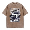 thumbnail image 4 of Washed Vintage T Shirts for Men 2026 Summer Casual Short Sleeve Crewneck Los Angeles Car Racing Graphic Tees, 4 of 4