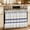 Grey, variant on Gingerbread Christmas Oven Skirt Curtain 27"x20",Waterproof Ruffled Stove Cover Skirt with 8 Ribbon Ties,Red Snowflake Golden Winter Xmas Decorative Oven Door Curtain for Kitchen Dishwasher Cabinet