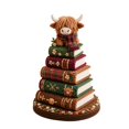thumbnail image 3 of Christmas Crochet Kit for Beginners, DIY Storybook Stacked‑Book Ornament Craft Set, with Yarn, Hook, Stuffing & Instruction Booklet, Holiday Hand‑Made Decor Gift for Craft Lovers, 3 of 5