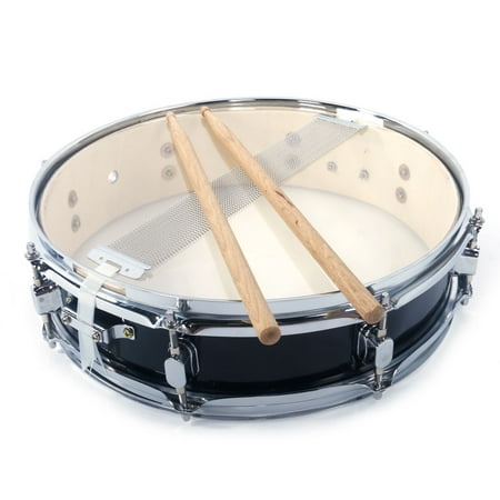 13x3.5 Inch Professional Snare Drum Drumsticks Drum Key Strap Set