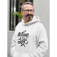 thumbnail image 2 of Active Life  Hoodie Men -Image by Shutterstock, Male x-Large, 2 of 4