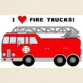 thumbnail image 3 of CafePress - I Heart Fire Trucks! Light T Shirt - Men's Classic Graphic T-Shirt, 3 of 4