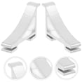 thumbnail image 2 of Miangastore 12 Pcs Pinces d'Étagère de Réfrigérateur Clips de Support de Réfrigérateur en Métal, 2 of 9