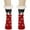 502_Red, variant on Christmas Gift Ankle Socks for Women Fall Fashion Must Haves Animal Socks Breathable Ruffle Toe Seamed Women's Socks Black