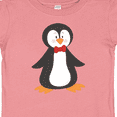 thumbnail image 4 of Inktastic Cute Penguin, Penguin With Red Bow Tie Boys or Girls Baby T-Shirt, 4 of 5