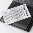 thumbnail image 4 of Grandma Gifts from Grandchild - To My Grandma Stainless Steel Wallet Card - Sentimental Grandmother Keepsake, Mother’s Day Birthday Gift, 4 of 5