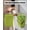 SKY BLUE, variant on Hanging Plastic Trash Can, Compost Bin Indoor Kitchen Sealed, Odor-Free Food Scrap Container, Small Trash Can with Lid.