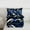 Black Blue, variant on Homewish Geometric Plaid Stripes 3-Piece Full Size Comforter Sets For Adults Female Men,Abstract Artwork Bedding Comforter Set,Minimalist Mid Century Lightweight Bedding Sets,Super Cozy Room Decor