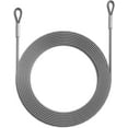 thumbnail image 2 of Amgo 48 Feet (12ft x 4) Wire Cable Ropes Hardware Kits for Rectangle/Square Sun Shade Sail Canopy - PVC Coated Stainless Steel Metal, Commercial Standard Heavy Duty, 2 of 4
