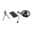 thumbnail image 5 of Aaaaaa10Wsolarpanelpowered Fan 4 Inch Solar Usb Dual Powered Fan Portable Travel For Camping Kitchen Outdoor, 5 of 8