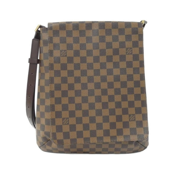 Pre-Owned Louis Vuitton Damier Musette N51302 Shoulder Bag