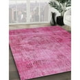 thumbnail image 3 of Ahgly Company Machine Washable Indoor Rectangle Traditional HotPink Area Rugs, 5' x 8', 3 of 7