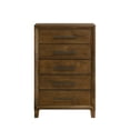 thumbnail image 7 of New Classic Furniture Ballard Wood 5-Drawer Chest in Walnut Brown, 7 of 7