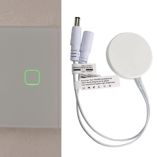 Interruptor de atenuación táctil LED Fernando panel de madera fácil de instalar