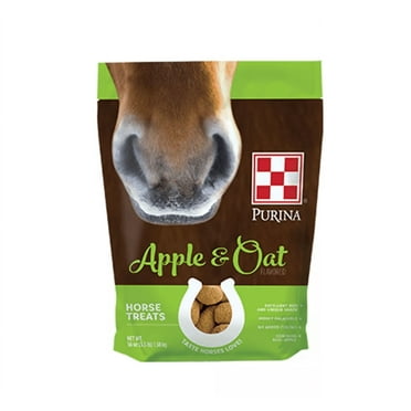 Purina All Life Stages Apple and Oat Flavor Horse Treats, 3.5 lb.