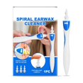 thumbnail image 1 of Nettoyeur d'Oreille Portable en Spirale Nettoyeur d'Oreille en Spirale Outil de Nettoyage d'Oreille Cure-Oreilles, 1 of 6