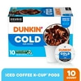 thumbnail image 3 of Dunkin’ Cold Iced Coffee, Keurig K Cup Pods, 10 Count Box, 3 of 15
