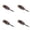 Grey 4PCS, variant on Exquisite Cute Dollhouse Miniature 1:12 Feather Duster Cleaning Tool Broom
