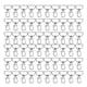 thumbnail image 3 of 38.5mm/1.5in High Silver White Zinc Alloy D Ring Clasp - 60PCS, 360 Degree Rotation, Flexible Key Chain Clip Hook, 3 of 5