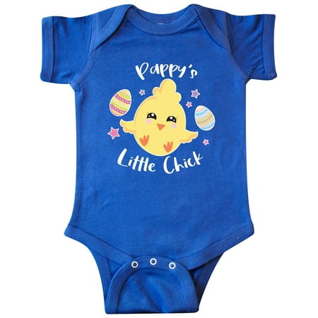 

Inktastic Happy Easter Pappy s Little Chick Gift Baby Girl Bodysuit