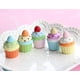 thumbnail image 1 of Llavero con calcomanías para refrigerador de cupcakes de resina con comida grande, accesorios para hacer tú mismo, mini adornos de cocina, 1 of 6